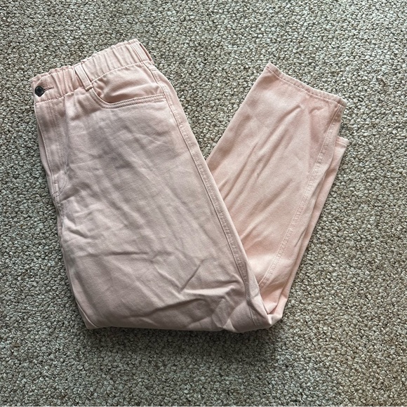 H&M cotton twill pink pants - Picture 1 of 5